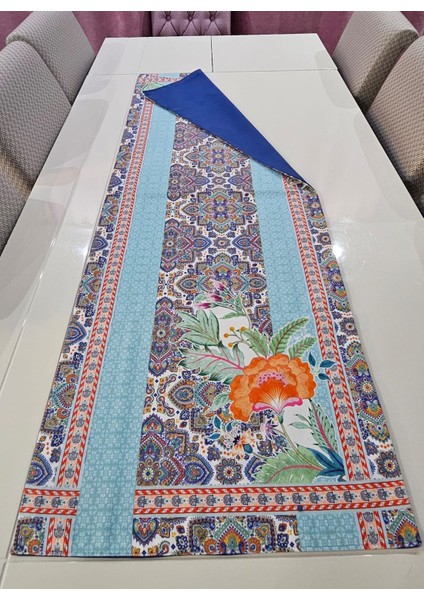 Indian Motif Desenli Runner