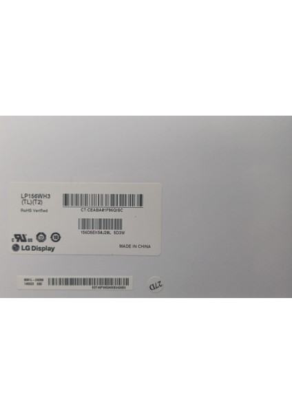 LP156WH3 Tl T2 15.6'' Slim 40PIN LED Ekran Yenilenmiş Ürün modelleri