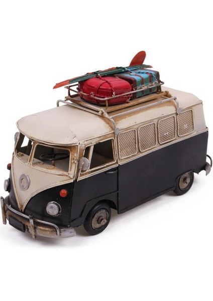 Dekoratif Metal Minibüs Çerçeveli ve Kumbaralı Hediyelik (3394S) (292292) fırsatları