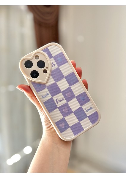 IPHONE 14 Promax Kalp Detay Kılıf