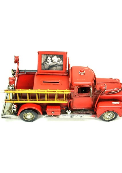 Dekoratif Metal Itfaiye Aracı Kumbara ve Çerçeveli Hediyelik (292292) fiyatları