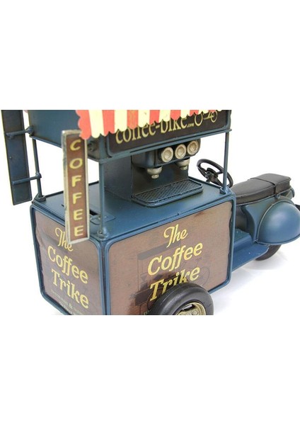 Dekoratif Metal Kahve Arabası Biblo Hediyelik Kumbara (292292) fiyatları