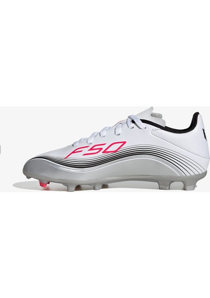 F50 Messi League Firm-Multi Ground Çocuk Beyaz Çim Saha Kramponu.-