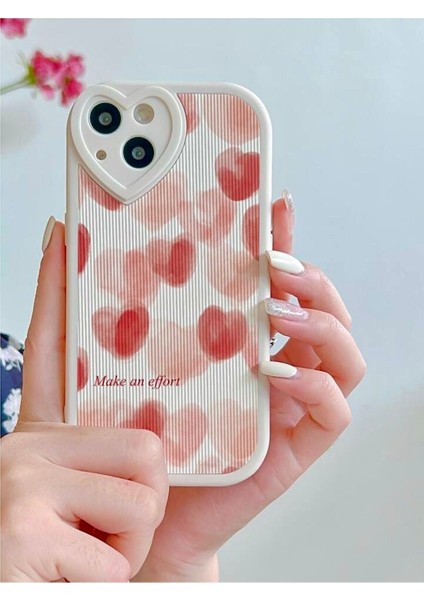 IPHONE 14 Kalp Desen Kılıf Uyumlu fiyatları
