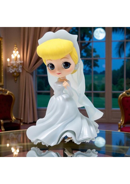 Kül Kedisi Cindirella Anime Karakter Figür Oyuncak Dekoratif Biblo Bebek 15 Cm. Genç Odası Süsü