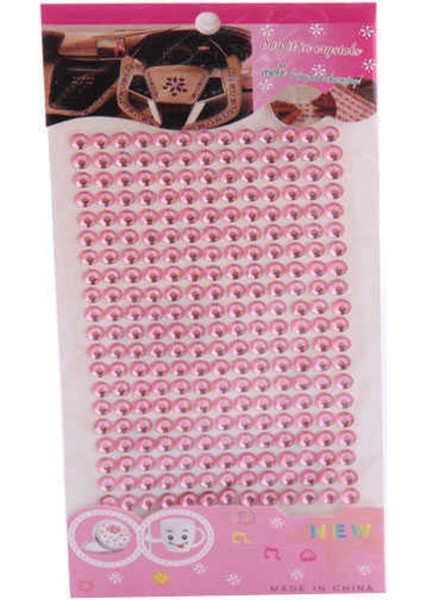 Inci Kristal Taşlı Stıcker Pembe Pk:84