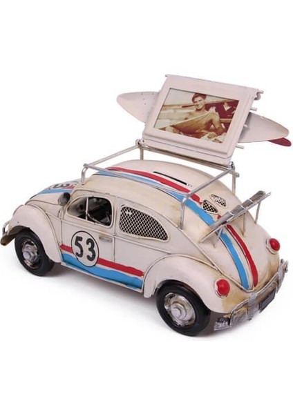 Dekoratif Metal Araba Çerçeveli ve Kumbaralı Hediyelik (1385S) (292292) modelleri