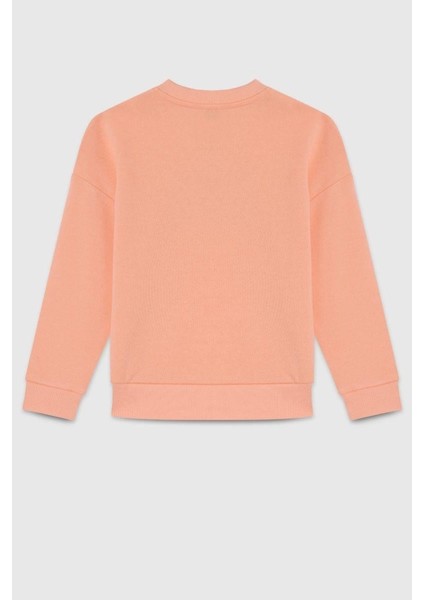 Kız Çocuk BNT-G23345 Benetton Sweatshirt Somon fiyatları