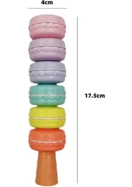 Renkli Fosforlu Kalem Makaron Şeklinde Pastel Renk Keçeli Işaretleme Kalemi fırsatları