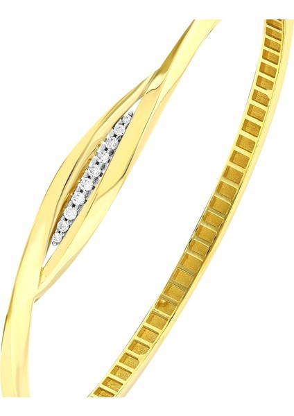 Tasarım Altın Kelepçe - 14K fırsatları