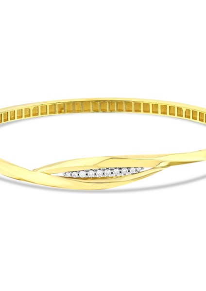 Tasarım Altın Kelepçe - 14K indirimleri