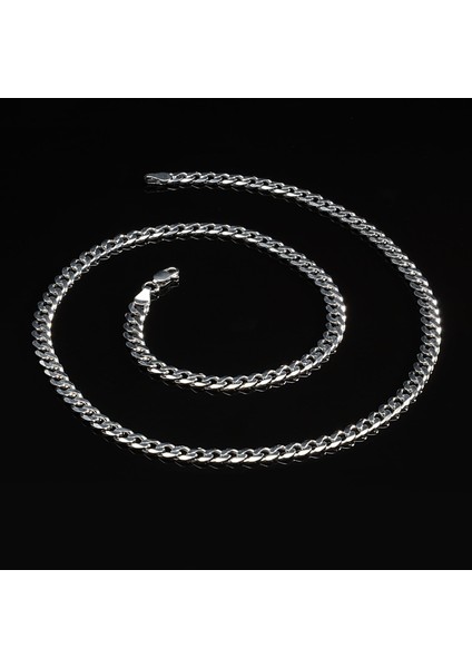 150 Mikron Rodyum Gurmet Gümüş Zincir modelleri