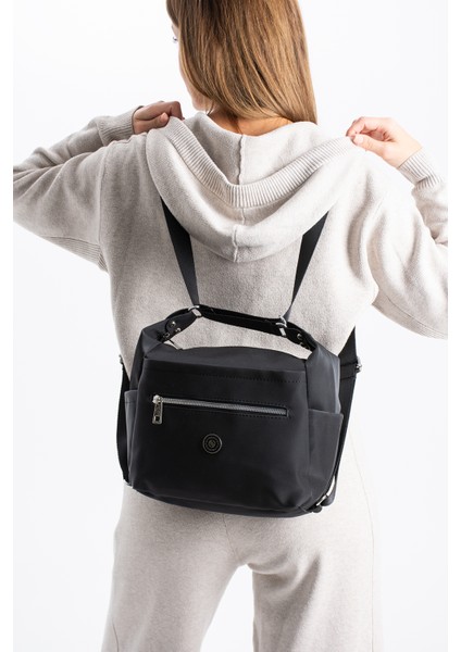 Kadın 4 Bölmeli Suni Yumuşak Deri Omuz ve Sırt Çantası indirimleri