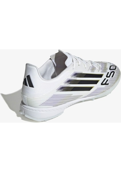 F50 League Erkek Beyaz Halı Saha Kramponu.-