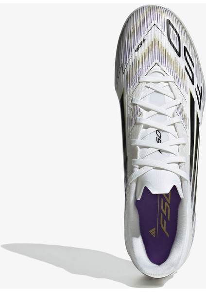 F50 League Erkek Beyaz Halı Saha Kramponu.-