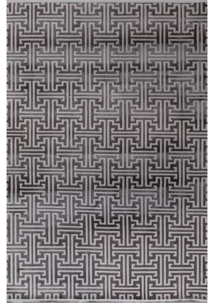 Moss 5010 Serisi Gri Triko Akrilik Salon Oturma Yatak Odası Halısı