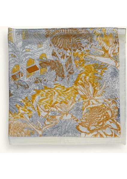 French Garden Sarı Fular fiyatları