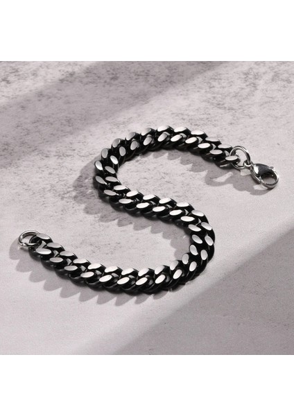 Çelik Zincir Erkek Kolye ve Bileklik Set Kararmaz Çelik Kolye Çelik Zincir Kolye Kalın Zincir modelleri
