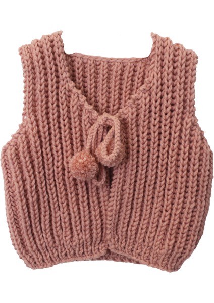 Selanik Model El Örgüsü Bebek Yeleği
