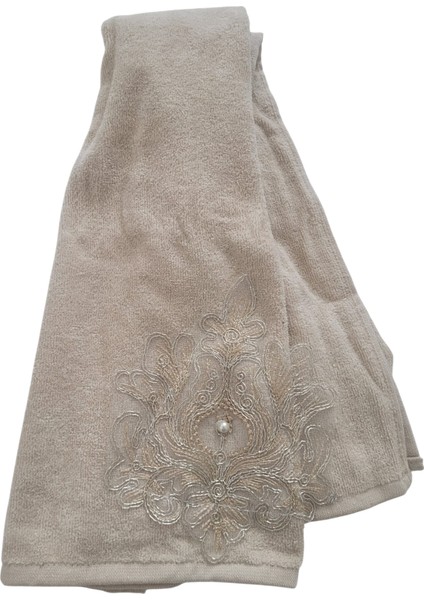 Felisya 6 Lı 30X50 cm Işlemeli Çeyizlik El-Yüz Havlusu (Pamuklu) fırsatları