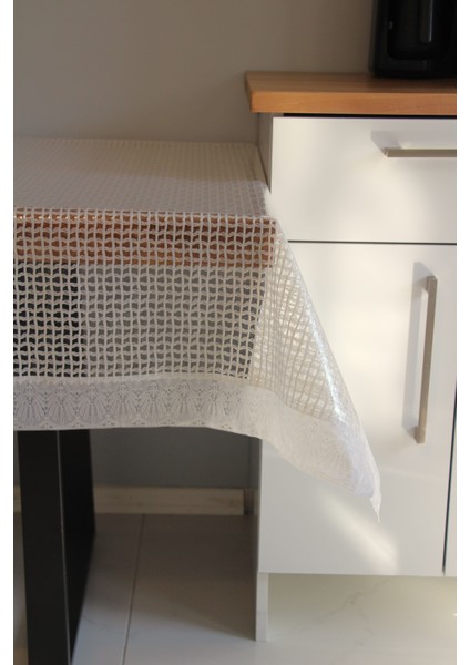 120X150 cm Dantel Kenar Pvc Muşamba Masa Örtüsü 2025-ÖRGÜHASIR modelleri