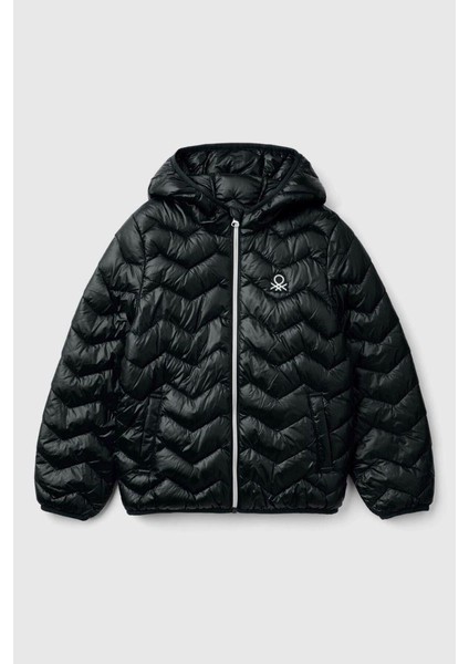 Kız Çocuk 21INCN04U-25K Mevsimlik Mont Siyah