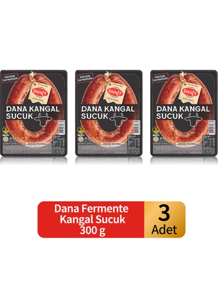 Dana Kangal Sucuk Fermente 300GR x 2 Adet
