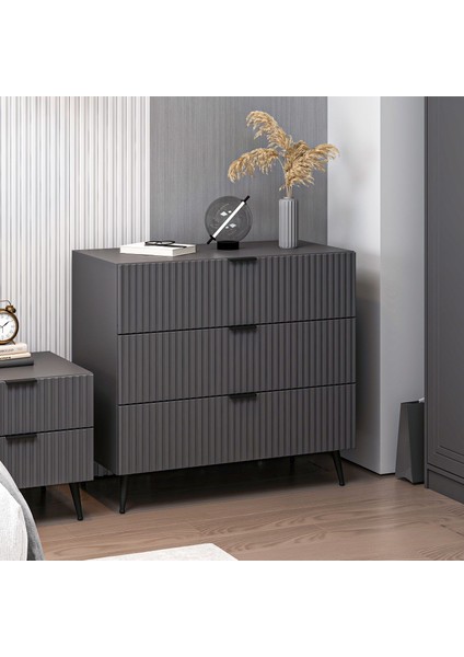 Kale Şifonyer Plus Antrasit/antrasit fiyatları