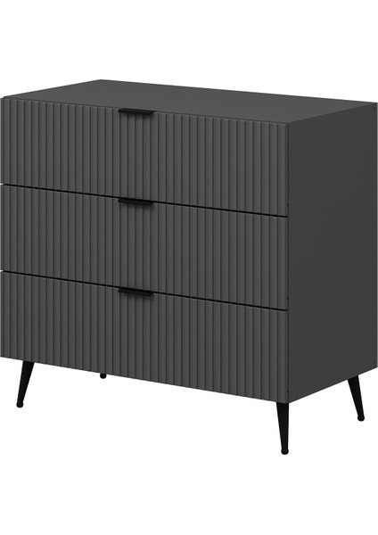 Kale Şifonyer Plus Antrasit/antrasit