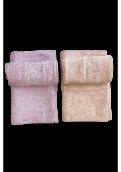 %70 Bambu %30 Pamuk Ipinden 2 Adet 50X90 2 Adet 70X140 Kadın Erkek Banyo Havlusu fiyatları