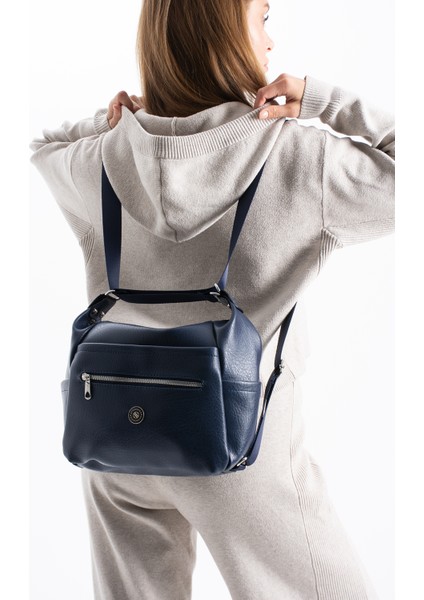 Kadın 4 Bölmeli Suni Yumuşak Deri Omuz ve Sırt Çantası fırsatları