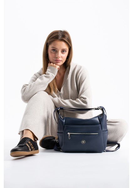 Kadın 4 Bölmeli Suni Yumuşak Deri Omuz ve Sırt Çantası indirimleri