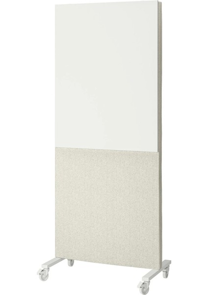 Mıttzon Panolu Akustik Yazı Tahtası Gunnared Bej Beyaz 85 x 205 cm