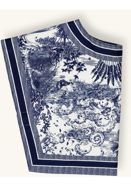 Toile De Jouy 4 Lacivert Yakalık fiyatları