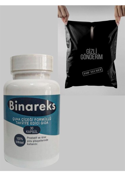 Binareks Çuha Çiçegi Formüllü Bitkisel Takviye Edici Gıda Caps 30 Adet (1 Aylık Kullanım) Çay Hediye fiyatları