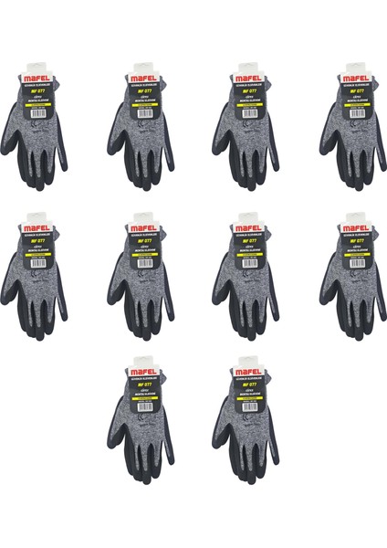 Mf-77 Nitril Iş Güvenlik Eldiven - 10/xl - 10 Çift