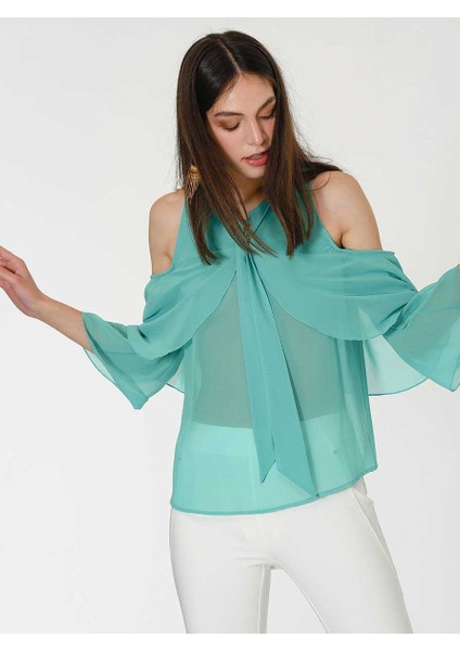 Off Shoulder Bluz Cam Göbeği Y1913081_113 modelleri