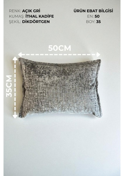 SAFARI-04 Ithal Kadife Dekoratif 3'lü Kırlent Kılıfı Seti – Yumuşak Dokulu Dekoratif Yastık ve Ev Aksesuarı