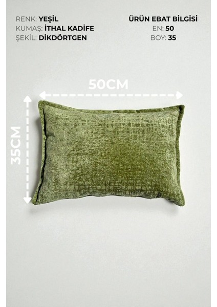 SAFARI-10 Ithal Kadife Dekoratif 3'lü Kırlent Kılıfı Seti – Yumuşak Dokulu Dekoratif Yastık ve Ev Aksesuarı