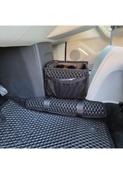 Togg T10F Konsol Arası Organizer Çanta Fileli Eşya Koyma Kutusu Bod Siyah modelleri