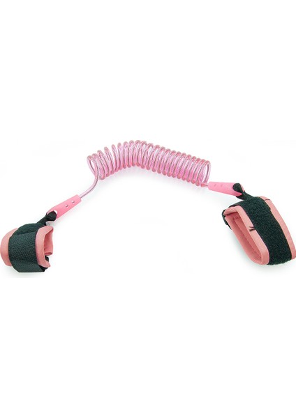 Hac Umre Çocuk Güvenlik Bilekliği Kayıp Önleyici Spiral Kordon - Pembe fiyatları
