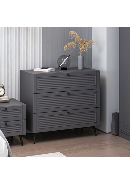 Kale Şifonyer Pandora Antrasit/antrasit modelleri