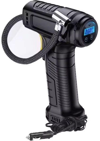 Dijital 60W 120 Psı Kompresör Araç Motosiklet Bisiklet Top Lastik Pompası