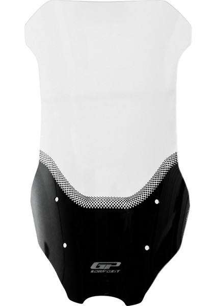 Voge Sr1 2021-2025 Uyumlu Ön Tur Camı Şeffaf 61 cm