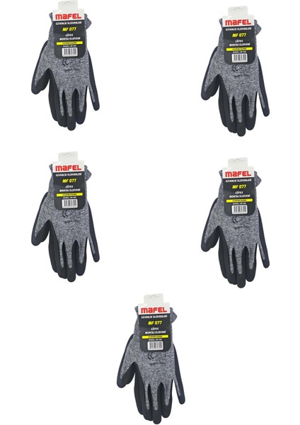 Mf-77 Nitril Iş Güvenlik Eldiven - 10/xl - 5 Çift