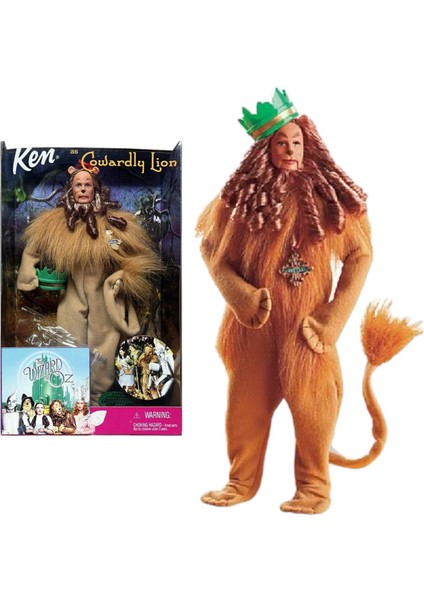 Wizard Of Oz™ Cowardly Lion 25814 1999 (Oz Büyücüsü™ Filmindeki Korkak Aslan™ Rolündeki Ken®)