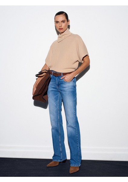 72057 Süet Kemerli Jean-Mavi modelleri