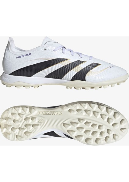 Predator League Erkek Beyaz Halı Saha Kramponu.-