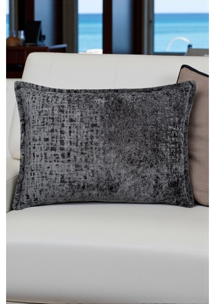 SAFARI-05 İthal Kadife Dekoratif Kırlent Kılıfı 35x50 cm – Yumuşak Dokulu Dikdörtgen Yastık ve Ev Aksesuarı