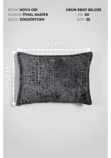 SAFARI-05 İthal Kadife Dekoratif Kırlent Kılıfı 35x50 cm – Yumuşak Dokulu Dikdörtgen Yastık ve Ev Aksesuarı modelleri